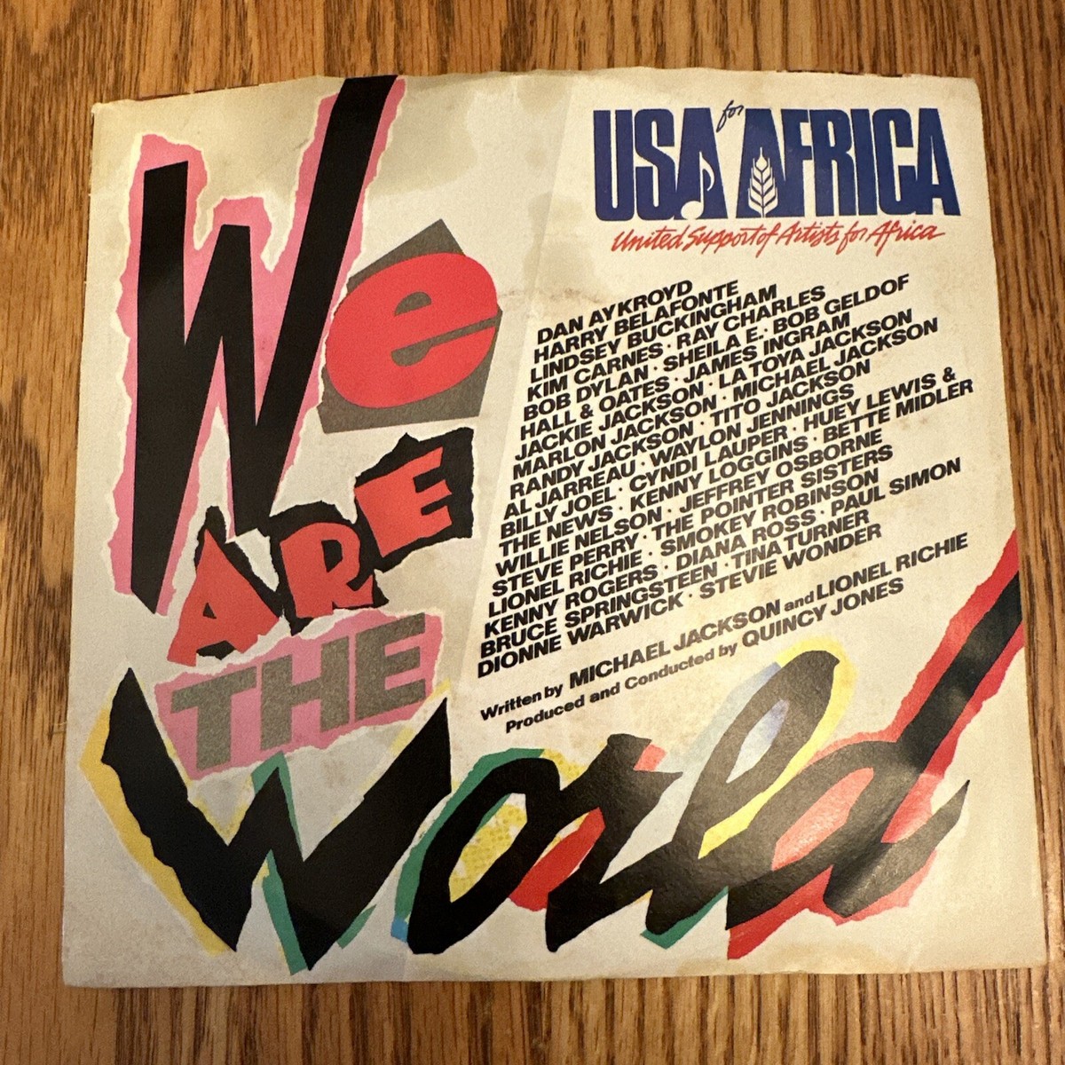 World Music Very Good Plus (VG +) Grading African 45 RPM