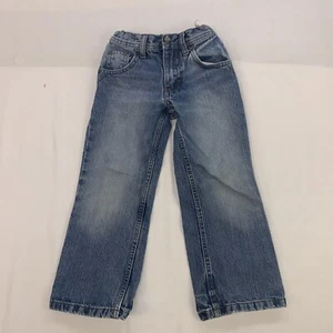 Lee Dungarees Relaxed Bootcut Sure 2 Fit Adjustable Waist Boys Jeans Size 5 R - Picture 1 of 17