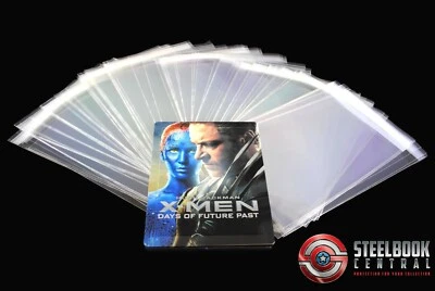 SW1 Premium Blu-ray/DVD Steelbook Protective Wraps / Sleeves (Pack of 100) - Image 1 of 4