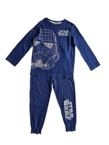 NEXT Boys' Star Wars Pyjamas – Size 4 Years, Long Sleeve, Navy Blue - Picture 1 of 8