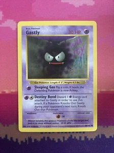 Pokemon Card Gastly Shadowless Base Set Common 50/102 Near Mint - Picture 1 of 2