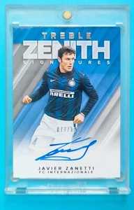 2018-19 Treble Inter Milan Javier Zanetti Zenith Auto 77/199 - Picture 1 of 2