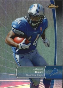 2012 Topps Finest #7 JAHVID BEST refractor DETROIT LIONS 🏈 - Picture 1 of 2