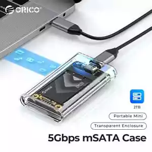ORICO Mini mSATA SSD Case to USB 3.2 Gen1 SSD Enclosure Adapter - Picture 1 of 9