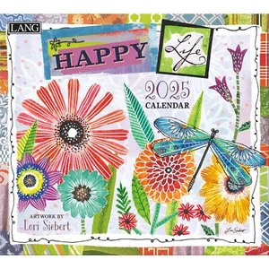 LANG Happy Life 2025 Wall Calendar  - Bild 1 von 7