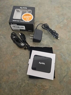 ZyXEL MWR102 150 Mbps 2-Port 10/100 Wireless N Router Complete In Box - Image 1 of 4