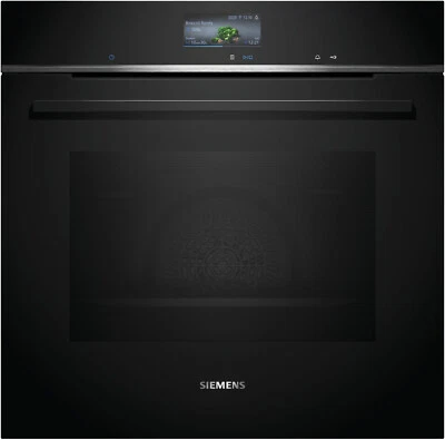 Siemens,iQ700, HB736G1B1  Einbau-Backofen,  Schwarz, Edelstahl, EEK: A+ - Bild 1 von 4