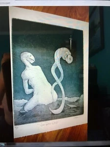  Limited Edition signed,,named and numbered Print "Voo-Doo Child" A/P byG.OBRIEN - Picture 1 of 7