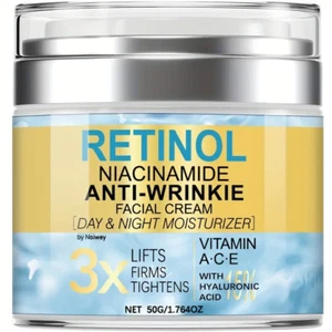 Retinol & Collagen Face Cream 1.764oz - Anti-Wrinkle, Lifting Day & Night Moistu - Picture 1 of 7