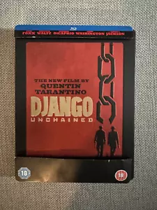 blu-ray Django Unchained Steelbook Quentin Tarantino REGION FREE - Picture 1 of 3