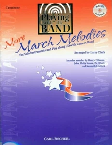 More March Melodies for Trombone BC + CD (WF43) - Picture 1 of 2