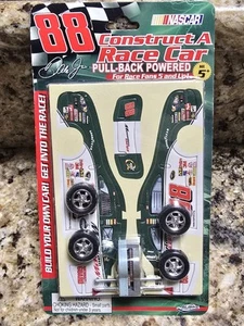 2009 NASCAR #88 Construct A Race Car Mountain Dew Pull Back Powered NEW - Picture 1 of 3