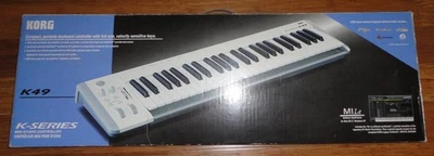 KORG K49 MiDi Keyboard Controller w/ Box - Image 1 of 4