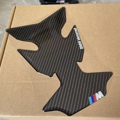 Almohadilla de tanque de carbono S1000RR S1000R MOTO M TANQUE protector calcomanía pegatina para BMW Foto 1 de 4