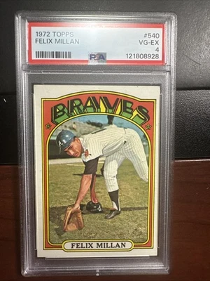 1972 TOPPS #518 WAYNE GARRETT PSA 4 - Image 1 of 4