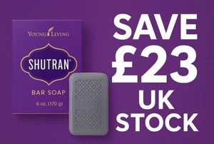 Shutran Bar Soap 170g–Young Living Essential Oils–UK Stock–Save £23 vs NineLife - Picture 1 of 6