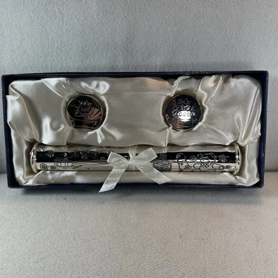 Juego de caja de regalo de recuerdo de bebé 1er diente y rizo soporte para certificado de nacimiento  Foto 1 de 4