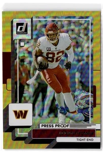 2022 Donruss Logan Thomas #179 Premium Press Proof Washington Commanders - Picture 1 of 2