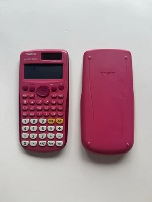 USADO - Calculadora Científica Casio fx-300ES PLUS 2ª Edición - Rosa FUNCIONA PROBADA Foto 1 de 2