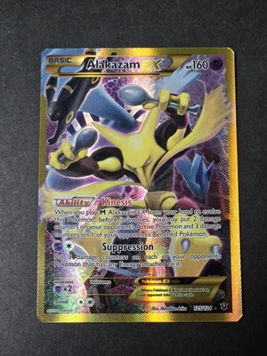 2016 Pokemon Fates Collide #125 Alakazam EX (Secret) - Image 1 of 2