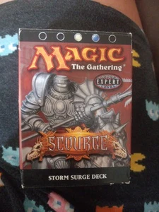 Magic The Gathering STORM SURGE DECK. Expert Level. Original Box SLIGHTLY WORN - Picture 1 of 5