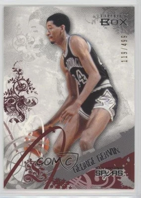 2006-07 Topps Luxury Box Red /499 George Gervin #45 HOF - Image 1 of 2
