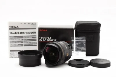 [Near Mint] SIGMA  AF 10mm F2.8 EX DC FISHEYE HSM Canon w/Box From Japan - Image 1 of 4