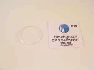 Para Reloj OMEGA SEAMASTER Cristal Plexi Cristal Repuesto 29.6mm C10 - Imagen 1 de 1