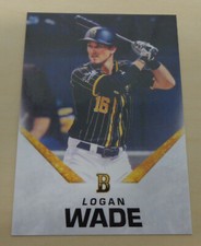 2019/20 Brisbane Bandits (Aussie Baseball) LOGAN WADE Card - Fort Myers Miracle