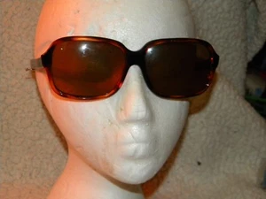 VINTAGE ITALY HAVANNA MONZA SV 12 SUNGLASSES EYE WEAR TORTOISE COLOR & ITALY BAG - Picture 1 of 6