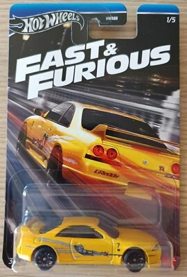 Hot Wheels Nissan Skyline GT-R (BCNR33) - Fast & Furious 1/5 - Immagine 1 di 2