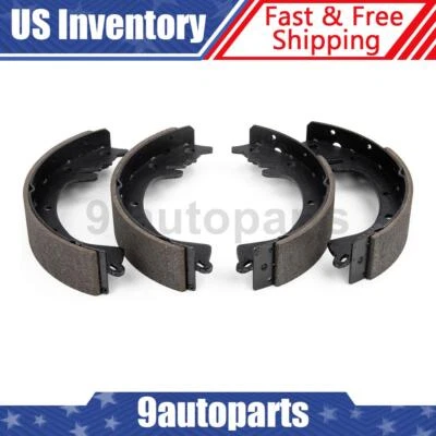 Zapatas de freno de tambor trasero para Jeep CJ3 1959 1960 1961 1962 1963 1964 1965 1966 Foto 1 de 3
