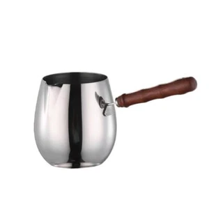 Espresso Cup Milk Frothing Pitcher 300ml Stainless Steel Milk Frother Cup Esp... - Picture 1 of 7