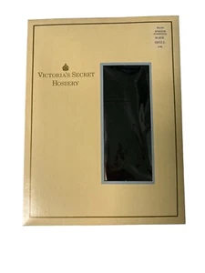 Vintage Made In USA Victoria’s Secret Black Colored Hose- Small - Picture 1 of 4