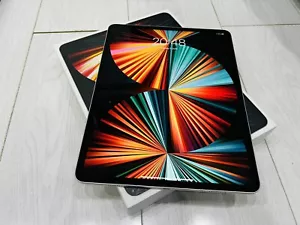 Apple iPad Pro 5. Gen 12,9" 2021 M1 128GB silber WLAN & Handy 5G - entsperrt - Bild 1 von 4