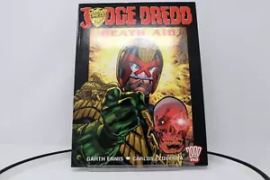2002 JUDGE DREDD Death Aid by Garth Ennis SC Titan Books UK - Picture 1 of 3