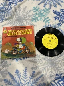 YOU'RE A GOOD SPORT CHARLIE BROWN BUCH & SCHALLPLATTE LP VINYL 1980 SELTEN - Bild 1 von 4