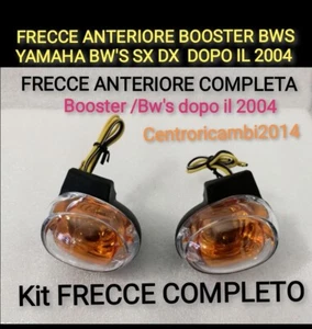 FRECCE ANTERIORE BOOSTER BWS YAMAHA BW'S SX DX  DAL 2004 /2023 OMOLOGATO NUOVE  - Foto 1 di 2