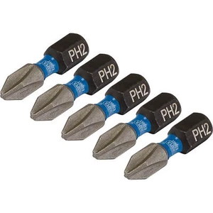 Draper Expert Impact Phillips Screwdriver Bits PH2 25mm Pack of 5 - Picture 1 of 2