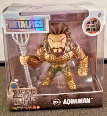 Figura AQUAMAN Jada 2,5 pulgadas MetalFigs Heavy Die Cast Justice League M543 NUEVO Foto 1 de 4