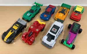 Hot Wheels McDonalds Hot Wheels 2016 DC Comics Justice League Toy Car's Lot of 8 - Picture 1 of 7
