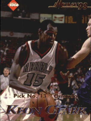 1998 Collector's Edge Impulse #57 Keon Clark Scottie Pippen - NM-MT - Image 1 of 2