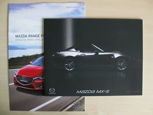 Mazda MX5 (MX-5) Sales Brochure & Price lists (Jan 2017) - Picture 1 of 12