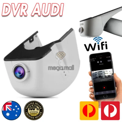 Wifi Car DVR Dash Cam 24H for Audi a3 a4 a5 a6 a7 a8 q2 q3 q5 q7 q8 rs3 rs4 rs5 - Image 1 of 4