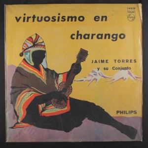 JAMIE TORRES Y SU CONJUNTO: virtuosismo en charango PHILIPS 12" LP 33 RPM Chile - Imagen 1 de 2