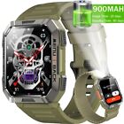 900MAH SOS Smart Watch Bluetooth (Call Receive/Dial) With LED Flashlight Compass