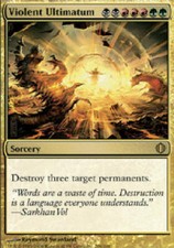 VIOLENT ULTIMATUM Shards of Alara MTG Magic the Gathering Cards DJMagic