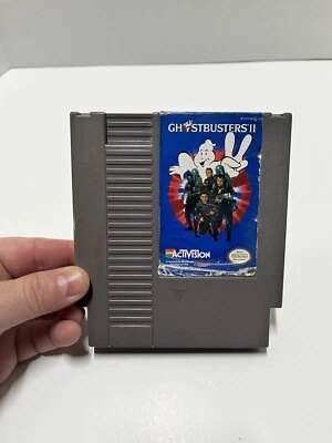 NES Ghostbusters II Nintendo Cart Video Game (1990) Tested/Working! Slimer - Image 1 of 4