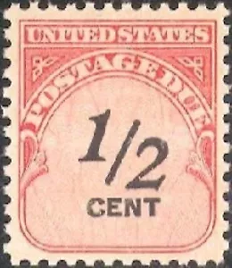 US #J088 MNH 1959 ½¢ Postage Due Numeral - Picture 1 of 1