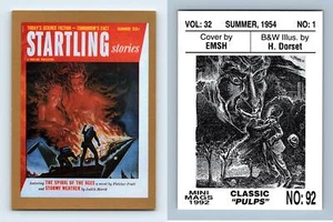 Flames-Fatal #92 Classic Pulps 1992 Sperry Mini Mags Trading Card - Picture 1 of 1